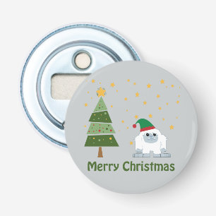 Merry Christmas Yeti Bottle Opener