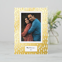 Merry Christmas! Your Photo & Family Names & Year 