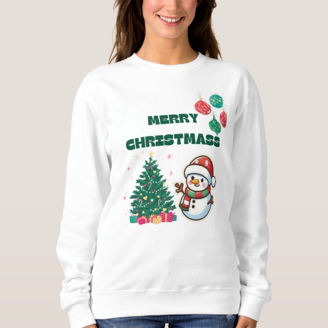 Merry christmass sweatshirt (Front)