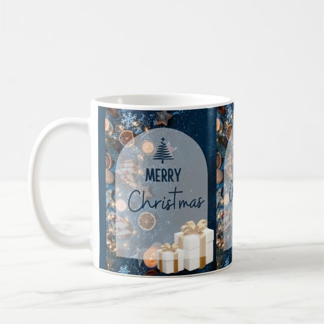 MERRY CHRISTMAST DAY COFFEE MUG (Left)