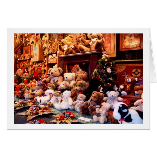 Merry Christmast greeting card (Front Horizontal)
