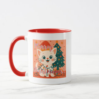 Merry Christmeows! Cat Mug