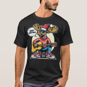 Merry Christmoose Moose Christmas 2024 10 T-Shirt