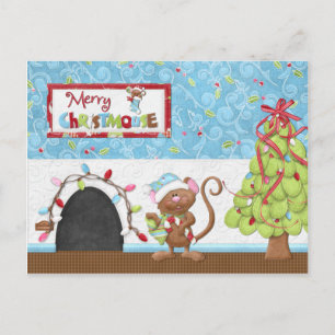 Merry Christmouse Christmas Card