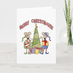 Merry Christmouse Holiday Card