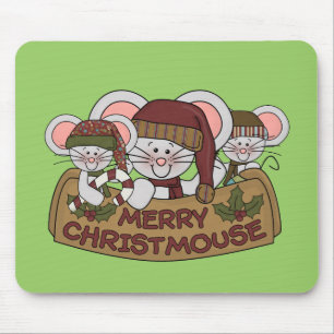 Merry Christmouse Mouse Pad