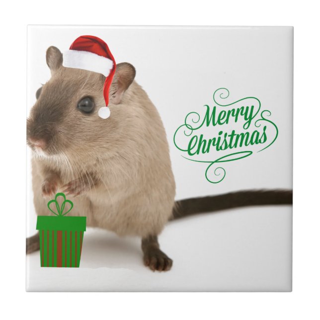 Merry Christmouse Tile (Front)