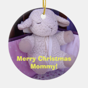 Merry Christms Mummy! ornaments I Love You Lamb