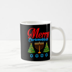 Merry Christmukkah Jewish Xmas Christmas Hanukkah Coffee Mug