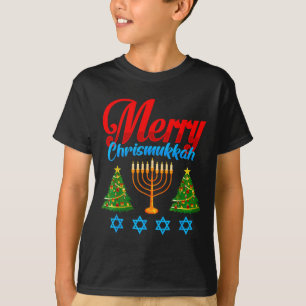 Merry Christmukkah Jewish Xmas Christmas Hanukkah T-Shirt