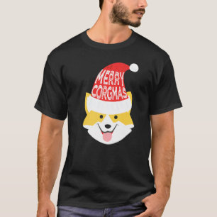 Merry Corgmas Christmas Corgi Welsh Xmas T-Shirt