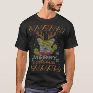 Merry Corgmas Corgi Ugly Christmas Sweater