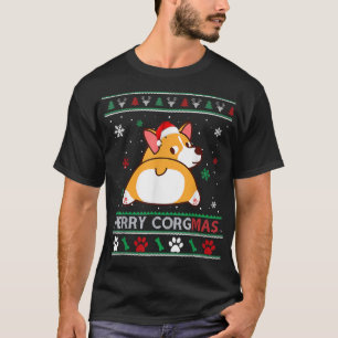 Merry Corgmas Merry Christmas Corgi Ugly Sweater F