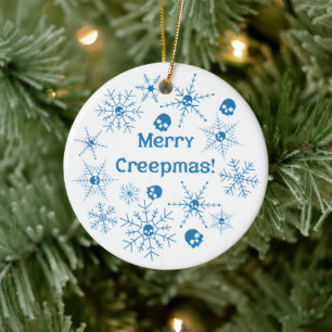 Merry Creepmas! Ceramic Tree Decoration
