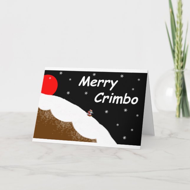 Merry Crimbo Holiday Card (Front)