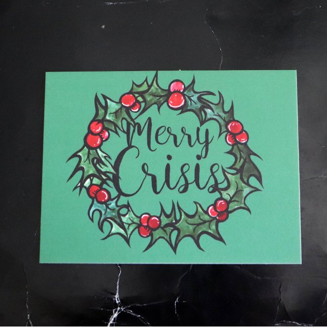 Merry Crisis Postcard (Creator Uploaded)