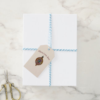 Merry Crisis Time – Vintage Modern Christmas Gift Tags