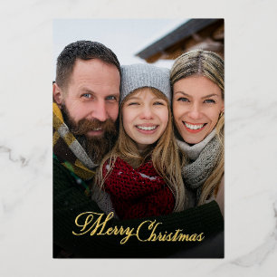 Merry Cristmas Family Photo Overlay