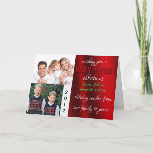 Merry Cristmas Photo Card