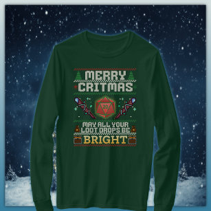 Merry Critmas Loot Drop   Mage Ugly Sweater