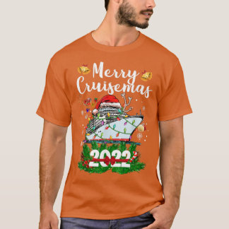 Merry Cruisemas 2022 Christmas Santa Reindeer Crui T-Shirt