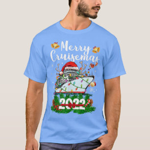 Merry Cruisemas 2022 Christmas Santa Reindeer Crui T-Shirt