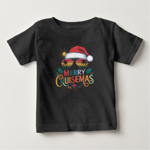 Merry Cruisemas 2024 Christmas Santa Reindeer  Baby T-Shirt