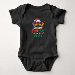 Merry Cruisemas 2025 Personalised Xmas Cruise Baby Bodysuit