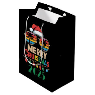 Merry Cruisemas 2025 Personalised Xmas Cruise Medium Gift Bag