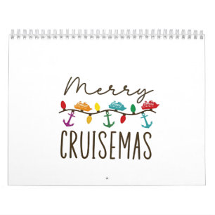 Merry Cruisemas Christmas Cruise Family Matching Calendar