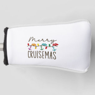 Merry Cruisemas Christmas Cruise Family Matching Golf Head Cover