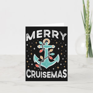 Merry Cruisemas Christmas Cruise Matching Family X Card