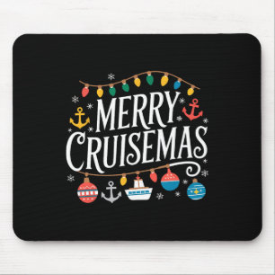 Merry Cruisemas Christmas Cruise S Family Cruisin  Mouse Pad