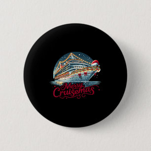 Merry Cruisemas - Cruise Mas 6 Cm Round Badge