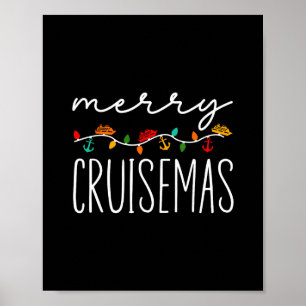 Merry Cruisemas Cruise Mas Christmas Cruise Poster