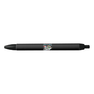 Merry Cruisemas Cruise Ship Family Christmas Black Ink Pen