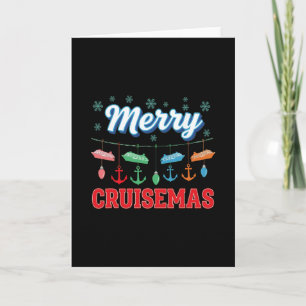 Merry Cruisemas Family Christmas Cruise 2025 Ship Card