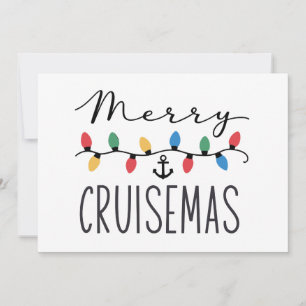 Merry Cruisemas Family Christmas Cruise Trip  Invitation