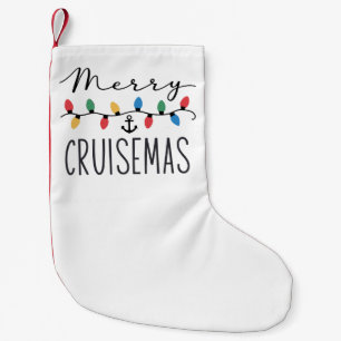 Merry Cruisemas Family Christmas Cruise Trip Small Christmas Stocking