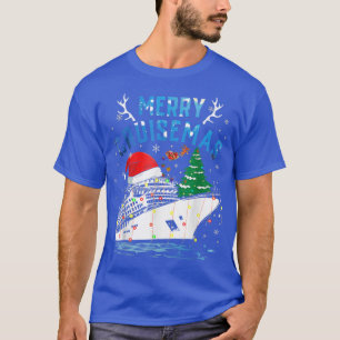 Merry Cruisemas Family Cruise Christmas 2022 Funny T-Shirt