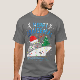Merry Cruisemas Family Cruise Christmas 2022 Funny T-Shirt