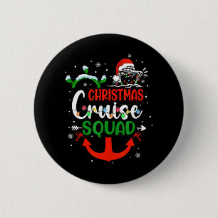 Merry Cruisemas Family Cruise Christmas 2023 6 Cm Round Badge
