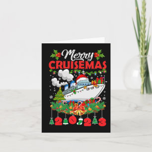 Merry Cruisemas Family Cruise Christmas 2023 Fun B Card