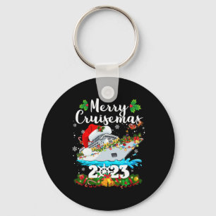 Merry Cruisemas Family Cruise Christmas 2023 Fun B Key Ring