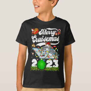 Merry Cruisemas Family Cruise Christmas 2023 Fun  T-Shirt