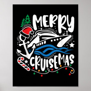 Merry Cruisemas Family Cruise Christmas Family Cru Poster