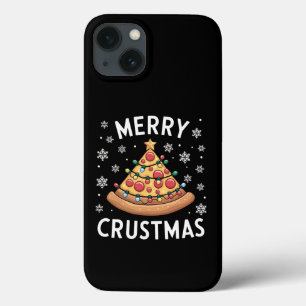 Merry Crustmas Pizza Christmas Tree Xmas Gifts  iPhone 13 Case
