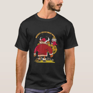 Merry Cryptmas Bitcoin Crypto Shiba Inu Doge Coin T-Shirt