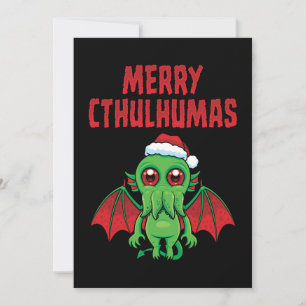 Merry Cthulhumas Seasons Greetings Holiday Card