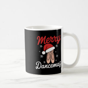 Merry Dancemas Ballet Dancer Teacher Christmas Dan Coffee Mug